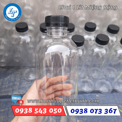 chai nhựa 1 lít miệng rộng 1 chai nhựa 1 lít miệng rộng 1