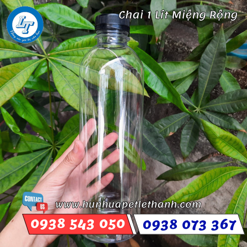 chai nhựa 1 lít miệng rộng 2 chai nhựa 1 lít miệng rộng 2