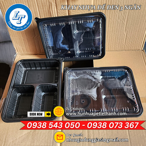 sử dụng khay đế đen 3 ngăn giá rẻ tại Tiền Giang 2 sử dụng khay đế đen 3 ngăn giá rẻ tại Tiền Giang 2