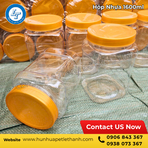 sẵn kho lấy sỉ hộp nhựa 1600ml nắp vàng giá tốt 1 sẵn kho lấy sỉ hộp nhựa 1600ml nắp vàng giá tốt 1