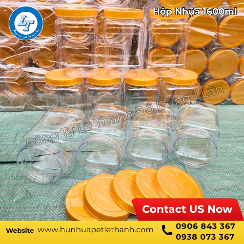 sẵn kho lấy sỉ hộp nhựa 1600ml nắp vàng giá tốt 2 sẵn kho lấy sỉ hộp nhựa 1600ml nắp vàng giá tốt 2