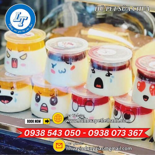 chuyên giá sỉ hũ PET đựng sữa chua đáy vuông, đáy tròn 5 chuyên giá sỉ hũ PET đựng sữa chua đáy vuông, đáy tròn 5