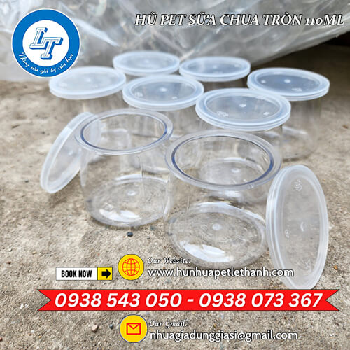 chuyên giá sỉ hũ PET đựng sữa chua đáy vuông, đáy tròn 6 chuyên giá sỉ hũ PET đựng sữa chua đáy vuông, đáy tròn 6