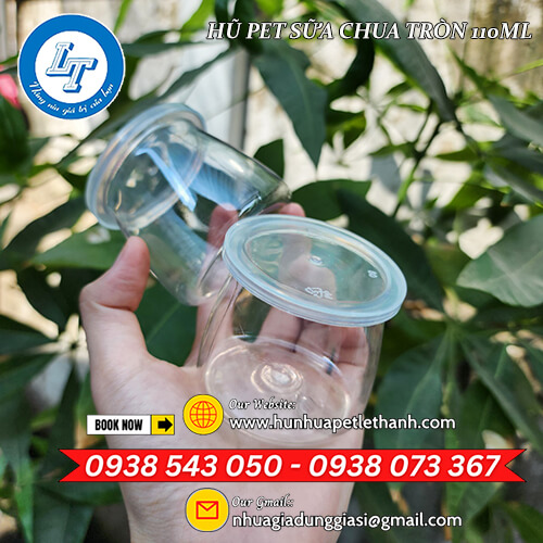 chuyên giá sỉ hũ PET đựng sữa chua đáy vuông, đáy tròn 2 chuyên giá sỉ hũ PET đựng sữa chua đáy vuông, đáy tròn 2