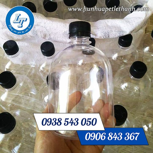 Xưởng bán chai nhựa PET tròn lùn giá sỉ Xưởng bán chai nhựa PET tròn lùn giá sỉ