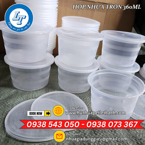 Hộp nhựa 360ml, 500ml giá sỉ chất lượng 4 Hộp nhựa 360ml, 500ml giá sỉ chất lượng 4
