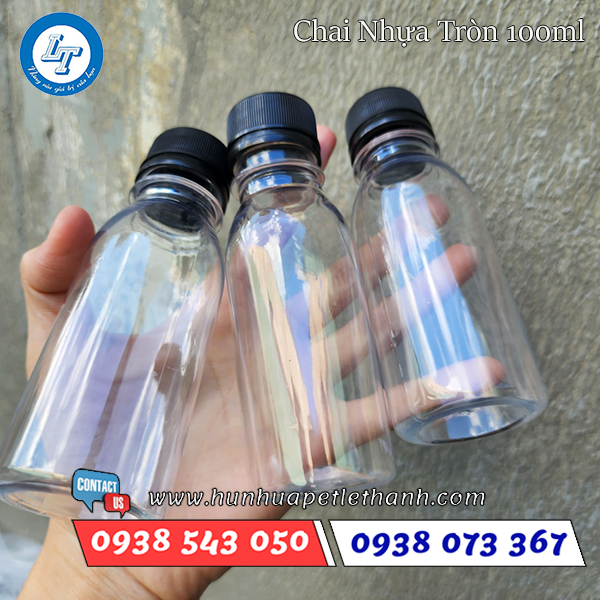 Chai nhựa tròn 100ml Chai nhựa tròn 100ml