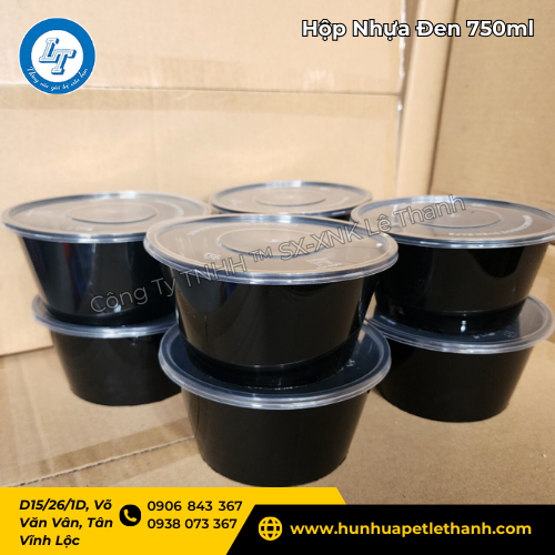 hộp nhựa đen 750ml giá rẻ siêu chất lượng 3 hộp nhựa đen 750ml giá rẻ siêu chất lượng 3