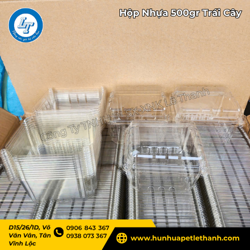 hộp nhựa 500gr giá sỉ cho cửa hàng trái cây 5 hộp nhựa 500gr giá sỉ cho cửa hàng trái cây 5