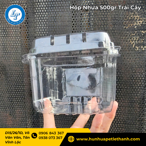 hộp nhựa 500gr giá sỉ cho cửa hàng trái cây 4 hộp nhựa 500gr giá sỉ cho cửa hàng trái cây 4