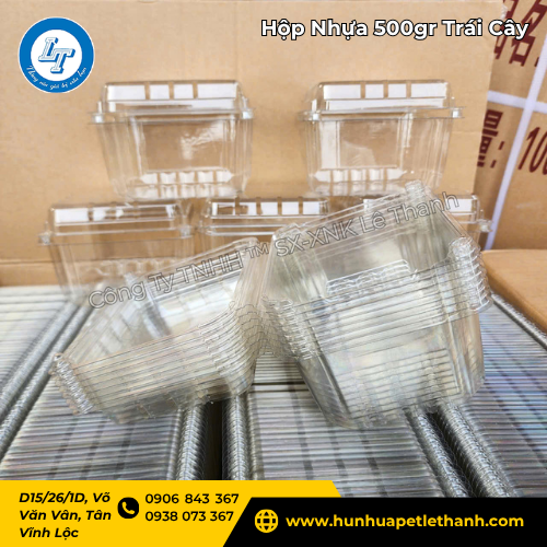 hộp nhựa 500gr giá sỉ cho cửa hàng trái cây 1 hộp nhựa 500gr giá sỉ cho cửa hàng trái cây 1