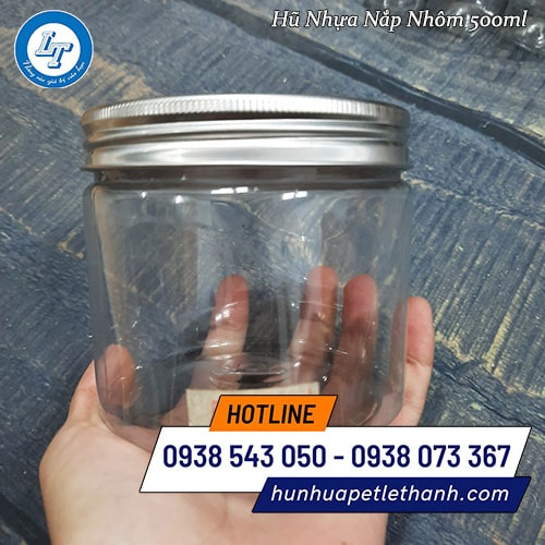 hũ PET tròn hũ nắp nhôm vặn giá rẻ hũ PET tròn hũ nắp nhôm vặn giá rẻ