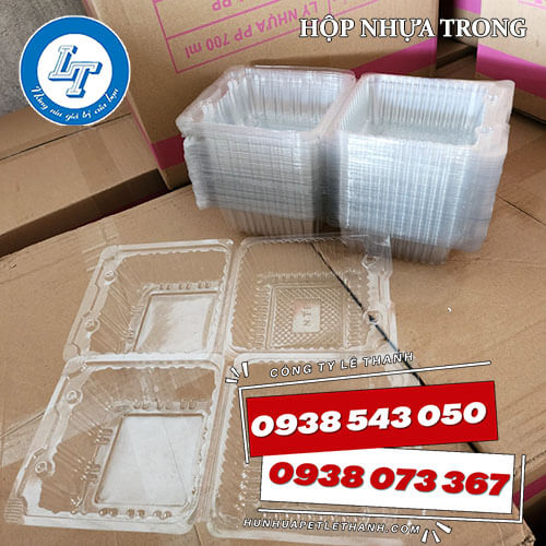 hộp nhựa đựng trái cây giá sỉ 200g, 500g, 1kg 6 hộp nhựa đựng trái cây giá sỉ 200g, 500g, 1kg 6