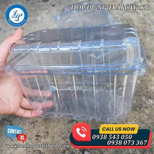 Hộp nhựa PP kiếng đựng trái cây, rau củ quả 1 Hộp nhựa PP kiếng đựng trái cây, rau củ quả 1