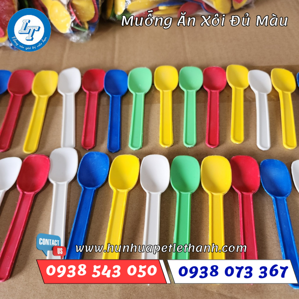 Muỗng nhựa nhỏ ăn xôi 3 Muỗng nhựa nhỏ ăn xôi 3