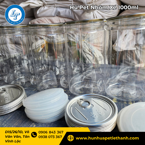 Nhập sỉ cho cơ sở hũ Pet nắp nhôm xé 1000ml rẻ tốt 4 Nhập sỉ cho cơ sở hũ Pet nắp nhôm xé 1000ml rẻ tốt 4