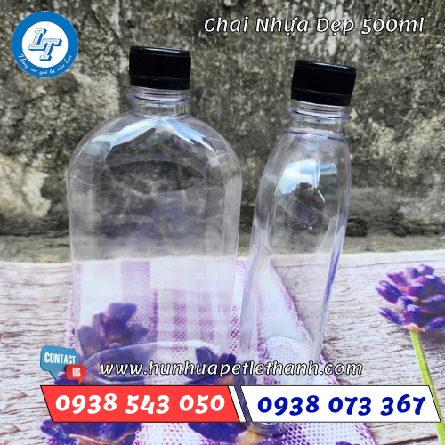 chai nhựa 500ml dẹp giá sỉ cực tốt sẵn số lượng 1 chai nhựa 500ml dẹp giá sỉ cực tốt sẵn số lượng 1