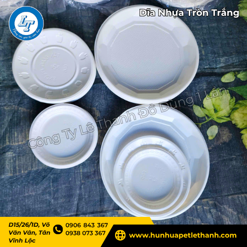 dĩa nhựa tròn loại dày không dễ gãy giá sỉ cực rẻ 2 dĩa nhựa tròn loại dày không dễ gãy giá sỉ cực rẻ 2