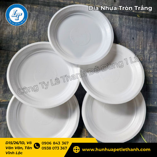 dĩa nhựa tròn loại dày không dễ gãy giá sỉ cực rẻ 4 dĩa nhựa tròn loại dày không dễ gãy giá sỉ cực rẻ 4