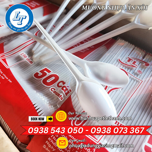 muỗng ăn xôi, sữa chua giá rẻ cho khách sỉ 2 muỗng ăn xôi, sữa chua giá rẻ cho khách sỉ 2