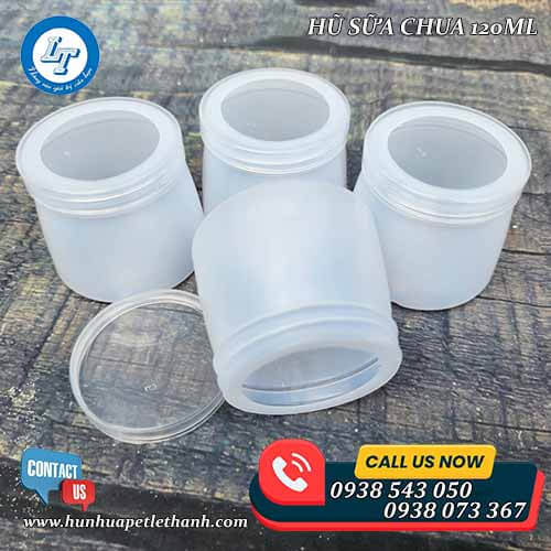 Nơi chuyên sỉ hũ sữa chua bằng nhựa dung tích 120ml 2 Nơi chuyên sỉ hũ sữa chua bằng nhựa dung tích 120ml 2
