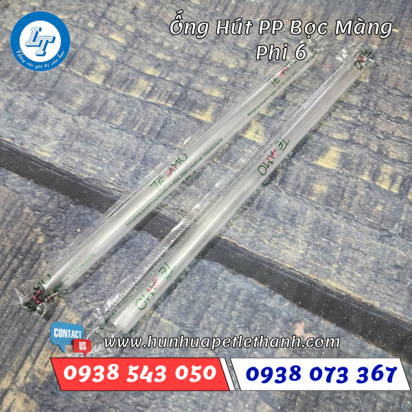 ống hút có màng bọc nhận in logo phi 6 có giá sỉ giá rẻ ống hút có màng bọc nhận in logo phi 6 có giá sỉ giá rẻ