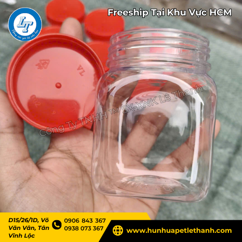 kho sỉ hộp nhựa vuông nắp đỏ 100g, 200g TP.HCM 5 kho sỉ hộp nhựa vuông nắp đỏ 100g, 200g TP.HCM 5