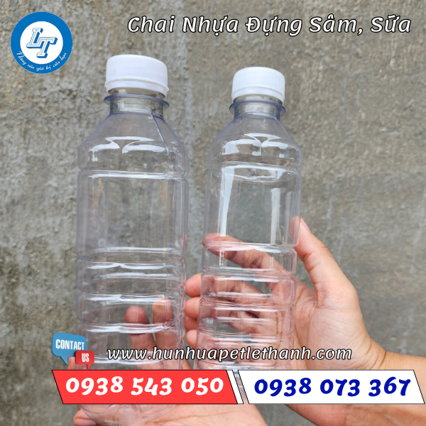 Chai nhựa đựng nước sâm, sữa hạt Chai nhựa đựng nước sâm, sữa hạt