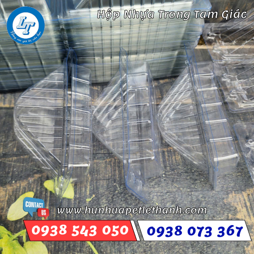 Hộp nhựa trong tam giác 6 Hộp nhựa trong tam giác 6