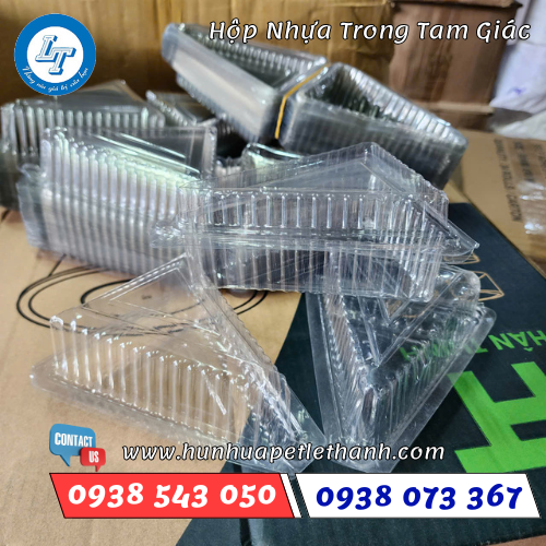 Hộp nhựa trong tam giác 5 Hộp nhựa trong tam giác 5