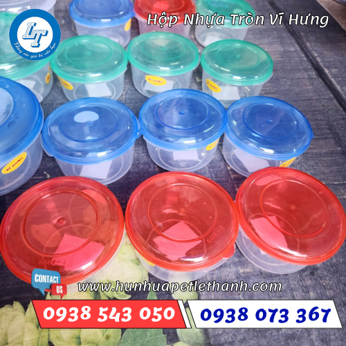 thố nhựa tròn Vĩ Hưng nắp đủ màu đủ kích cỡ 2 thố nhựa tròn Vĩ Hưng nắp đủ màu đủ kích cỡ 2
