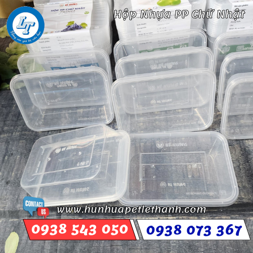 Hộp chữ nhật dùng 1 lần 5 Hộp chữ nhật dùng 1 lần 5