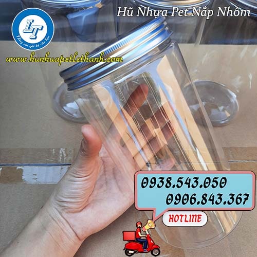 phân phối hũ PET nắp nhôm 1200ml giá sỉ phân phối hũ PET nắp nhôm 1200ml giá sỉ