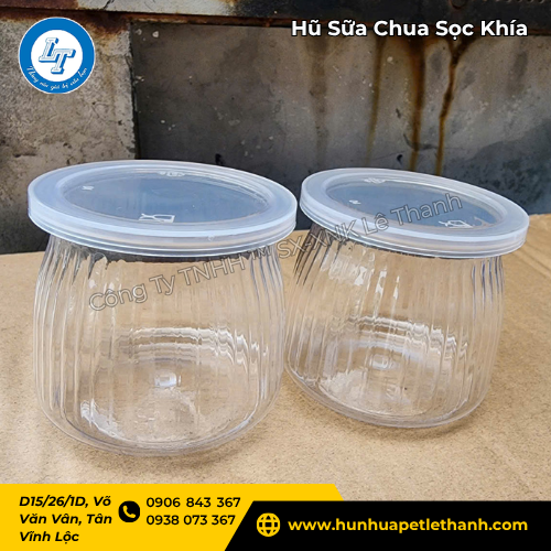 hũ sữa chua sọc khía 120ml bán sỉ giá rẻ 4 hũ sữa chua sọc khía 120ml bán sỉ giá rẻ 4