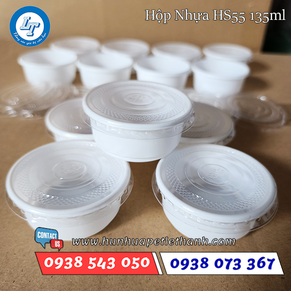 Hũ nhựa đựng sốt HS55 1 Hũ nhựa đựng sốt HS55 1