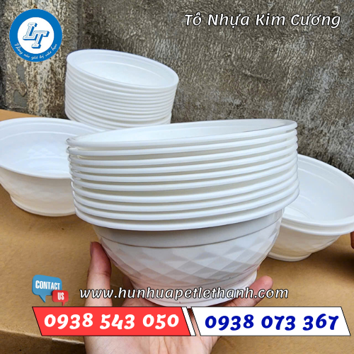 Tô nhựa sọc kim cương 1 Tô nhựa sọc kim cương 1