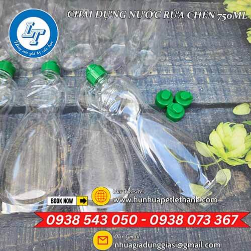 cơ sở thương mại chai đựng nước rửa chén 750ml nắp xanh 2 cơ sở thương mại chai đựng nước rửa chén 750ml nắp xanh 2