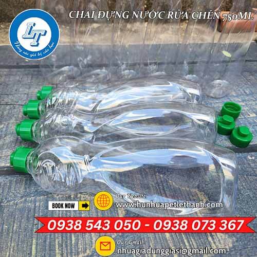 cơ sở thương mại chai đựng nước rửa chén 750ml nắp xanh 3 cơ sở thương mại chai đựng nước rửa chén 750ml nắp xanh 3