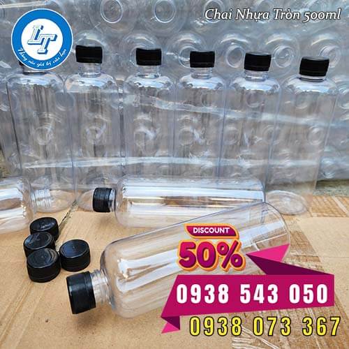 Chai nhựa nắp đen giá sỉ tốt nhất hiện nay Chai nhựa nắp đen giá sỉ tốt nhất hiện nay