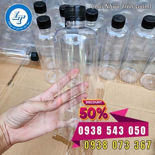 Chai nhựa nắp đen giá sỉ tốt nhất hiện nay Chai nhựa nắp đen giá sỉ tốt nhất hiện nay