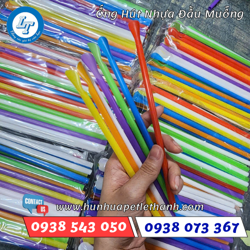 ống hút nhựa đầu muỗng giá sỉ rẻ gốc tận xưởng 2 ống hút nhựa đầu muỗng giá sỉ rẻ gốc tận xưởng 2