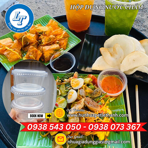 hộp đựng sốt chấm giá sỉ cho quán ăn vặt 2 hộp đựng sốt chấm giá sỉ cho quán ăn vặt 2