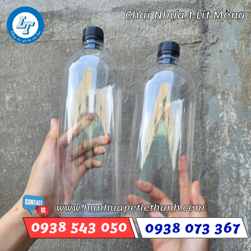 chai nhựa 1 lít loại mỏng 1 chai nhựa 1 lít loại mỏng 1