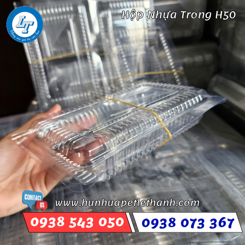 hộp nhựa trong H50 hộp nhựa trong H50