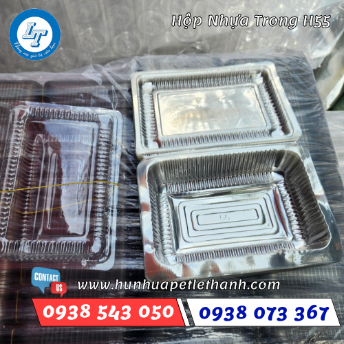hộp nhựa trong H55 2 hộp nhựa trong H55 2