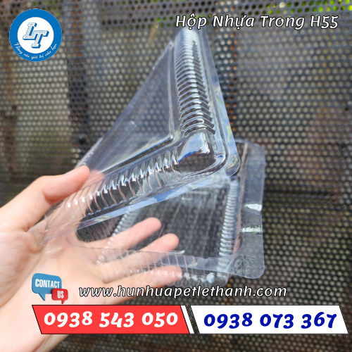 hộp nhựa trong H55 1 hộp nhựa trong H55 1