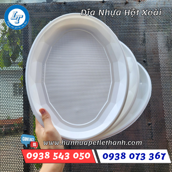 dĩa nhựa hột xoài 3 dĩa nhựa hột xoài 3
