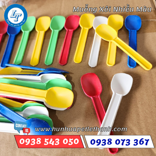 Muỗng nhựa nhỏ ăn xôi Muỗng nhựa nhỏ ăn xôi