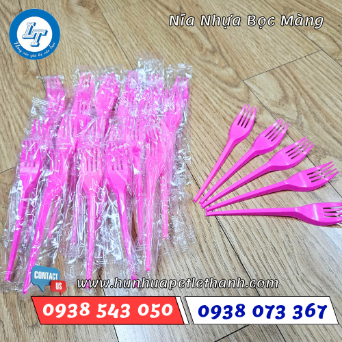 nĩa nhựa bọc màng 1 nĩa nhựa bọc màng 1