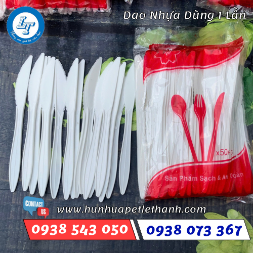 dao nhựa PP dùng 1 lần 2 dao nhựa PP dùng 1 lần 2